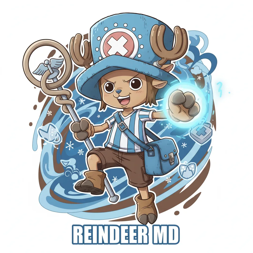 Tony Tony Chopper de One Piece - O medico rena