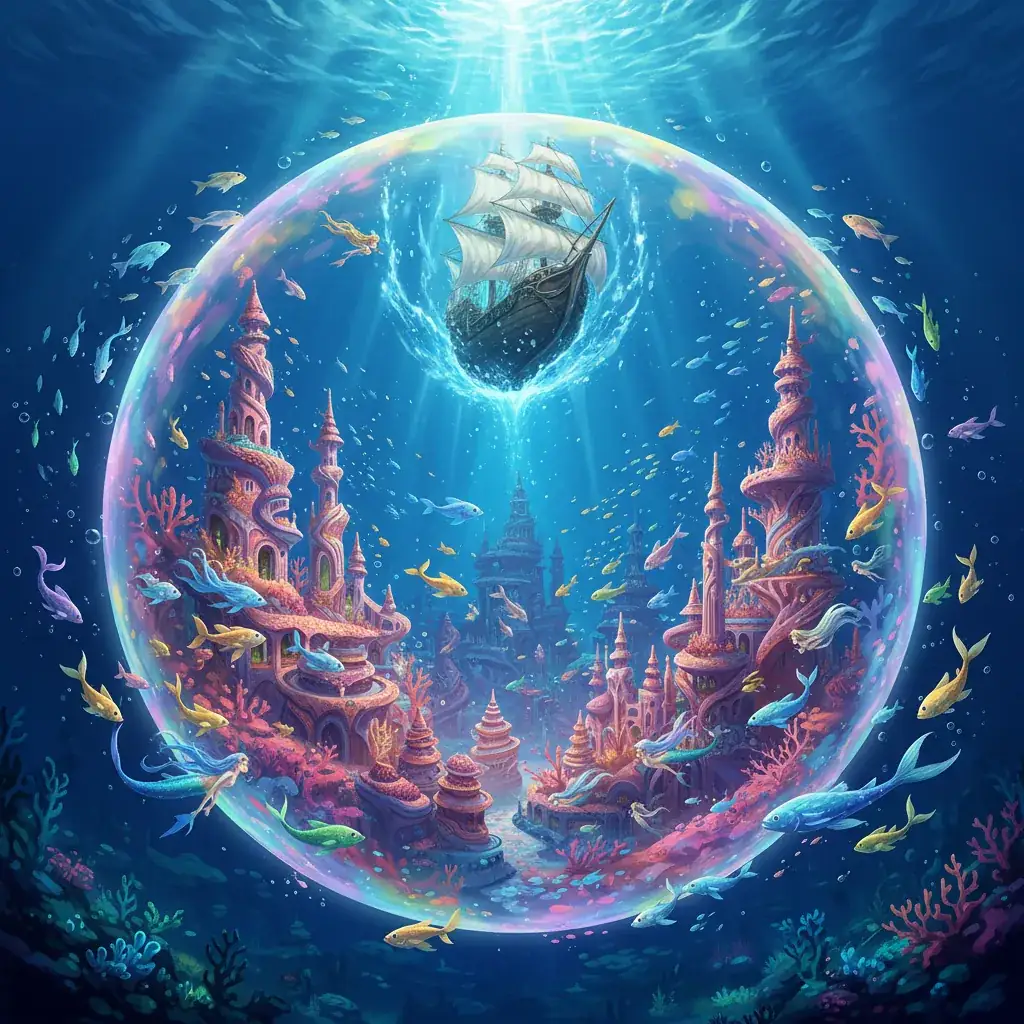 Saga Fishman Island de One Piece - O reino subaquatico