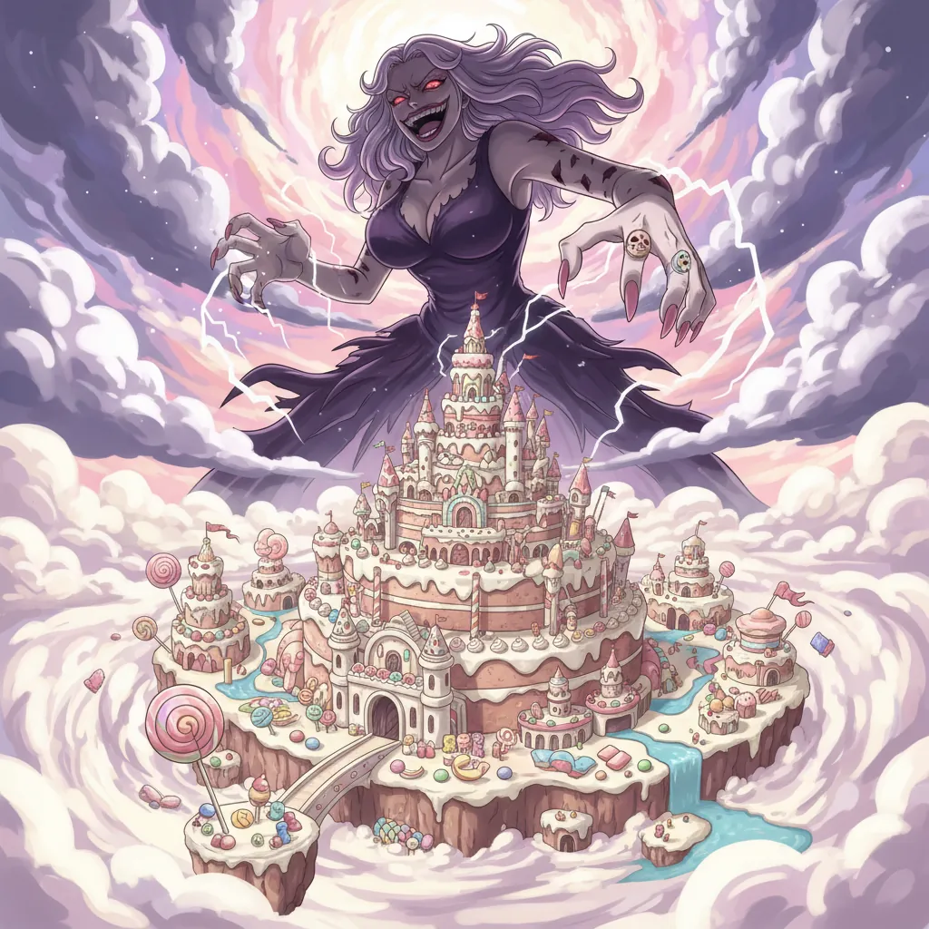 Saga Whole Cake Island de One Piece - A ilha de doces da Big Mom